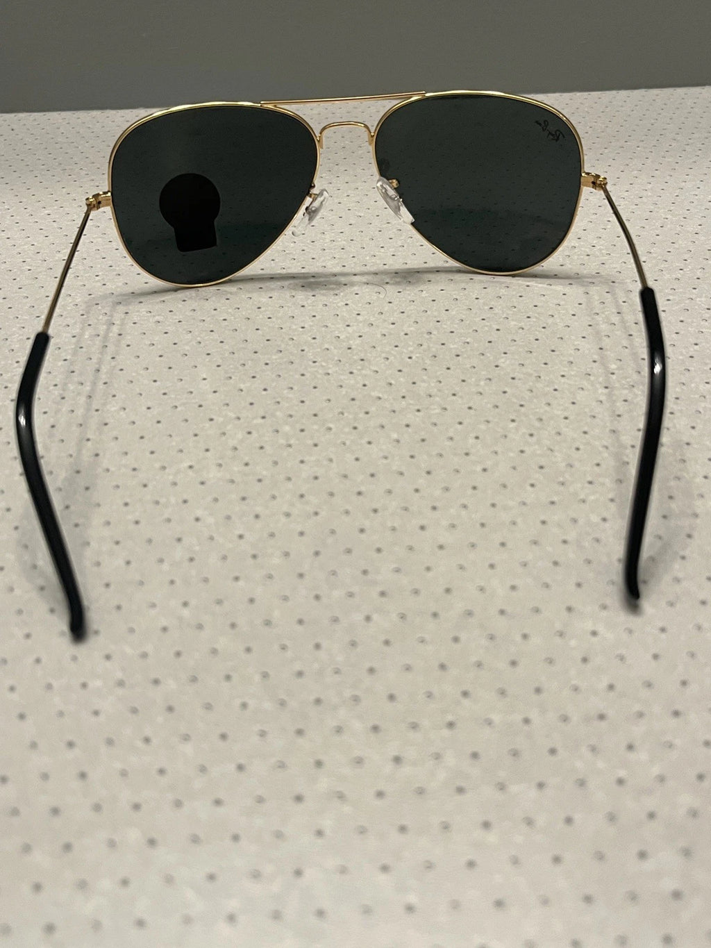 Gafas  Ray Ban Negras Filo Dorado UNISEX #455