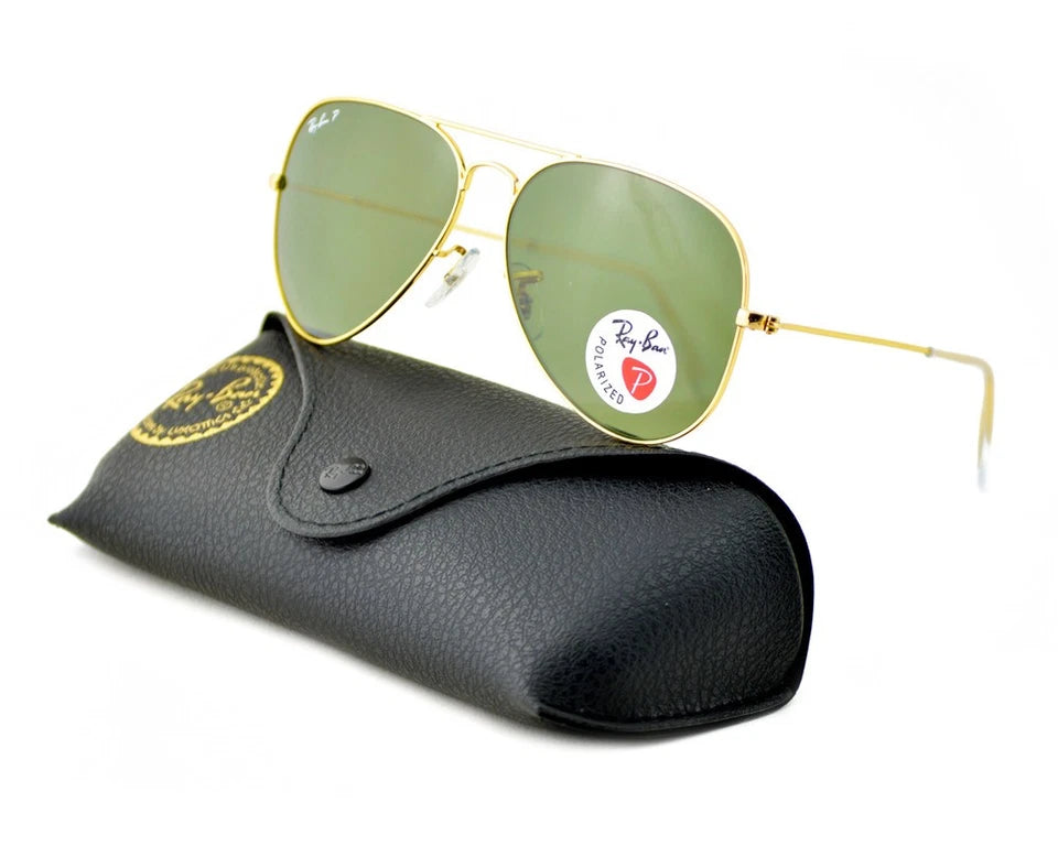 Gafas Piloto Ray Ban Verdes filo Dorado UNISEX  #45569